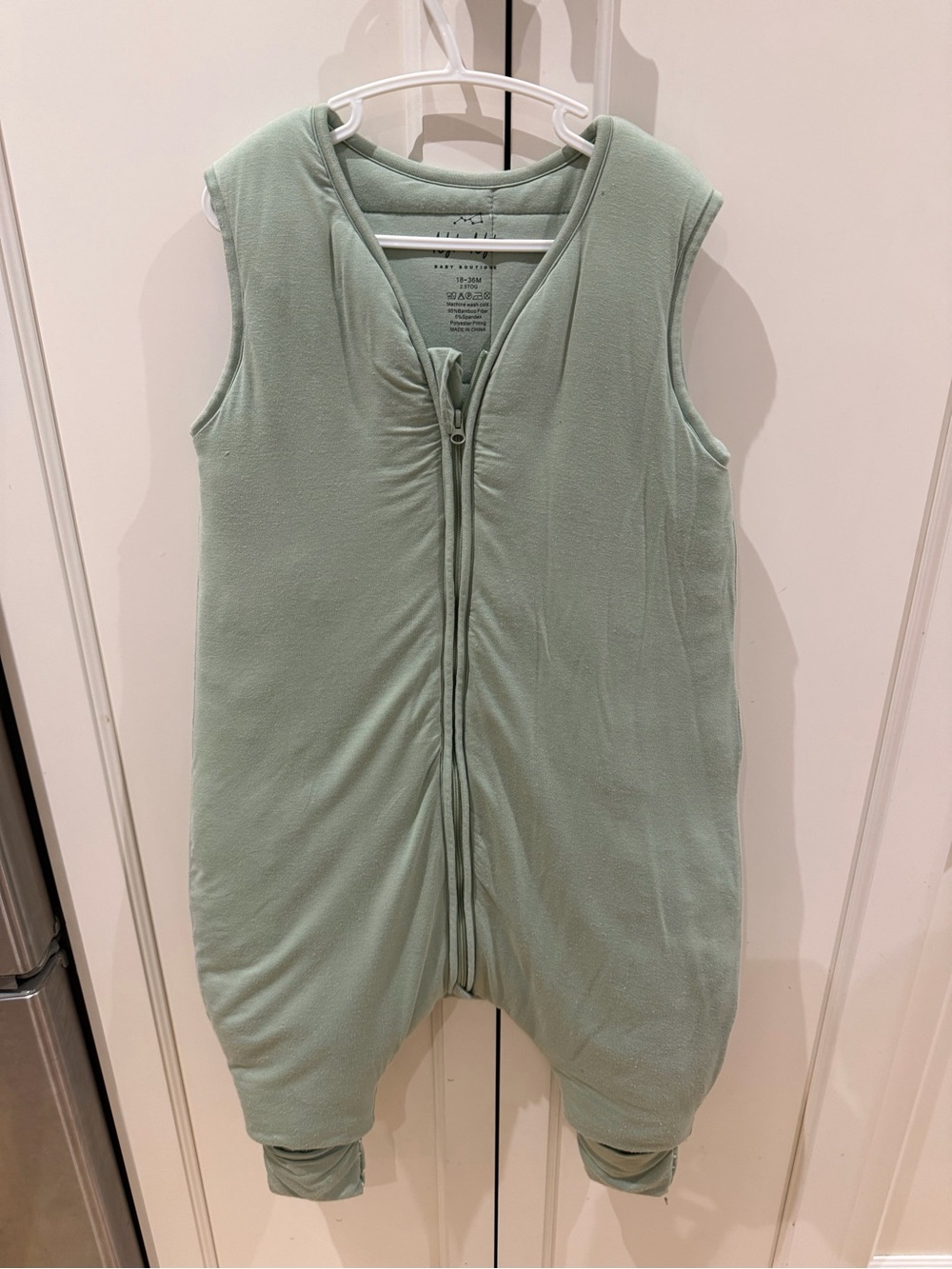 Nyte Nyte 18-36m bamboo Green Baby sleep sack Sleep suit
